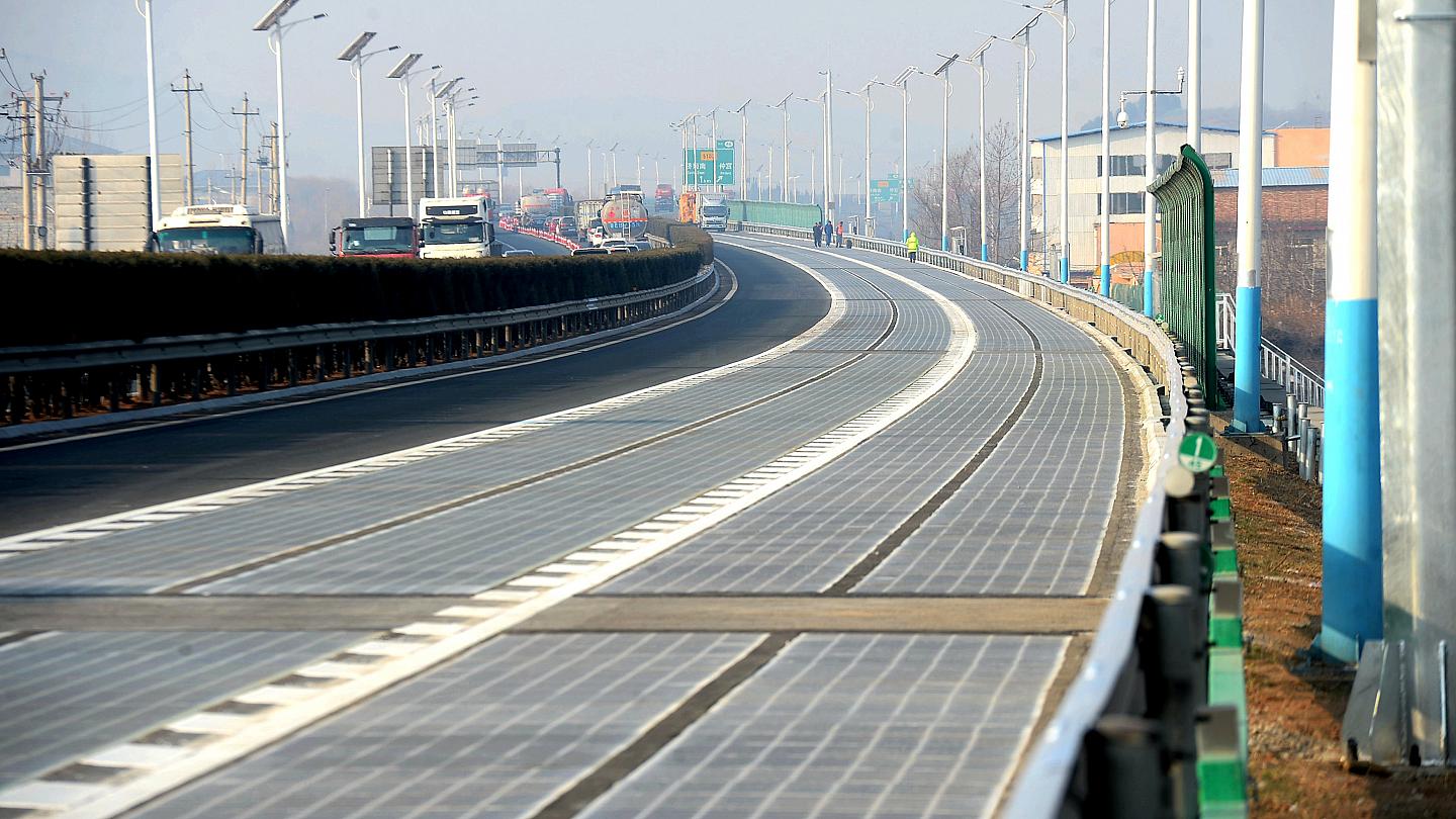 En Chine, la première route photovoltaïque vient d’être inaugurée
